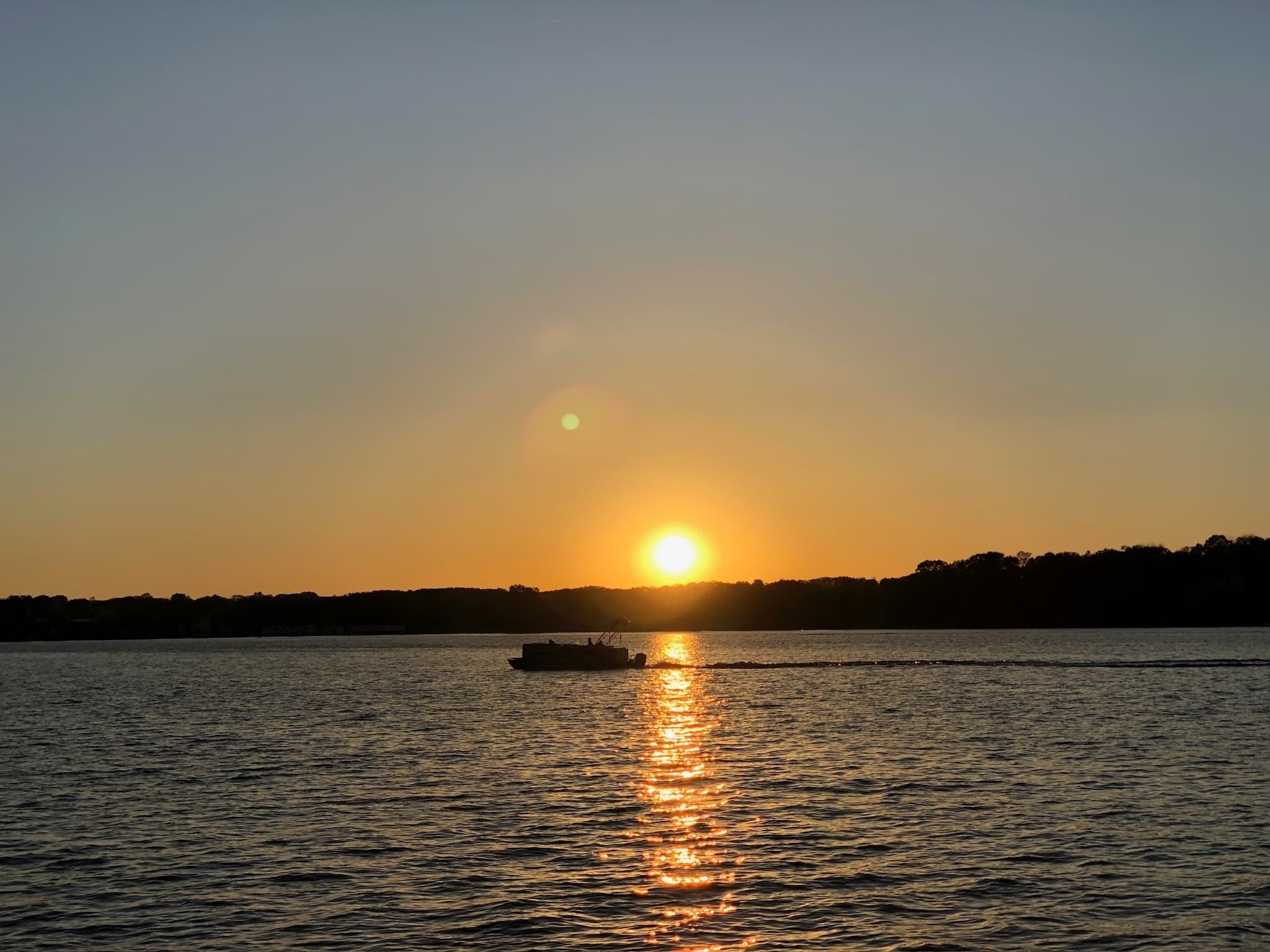Full Moon Toon Boat Tour on Lake Mendota, Middleton WI