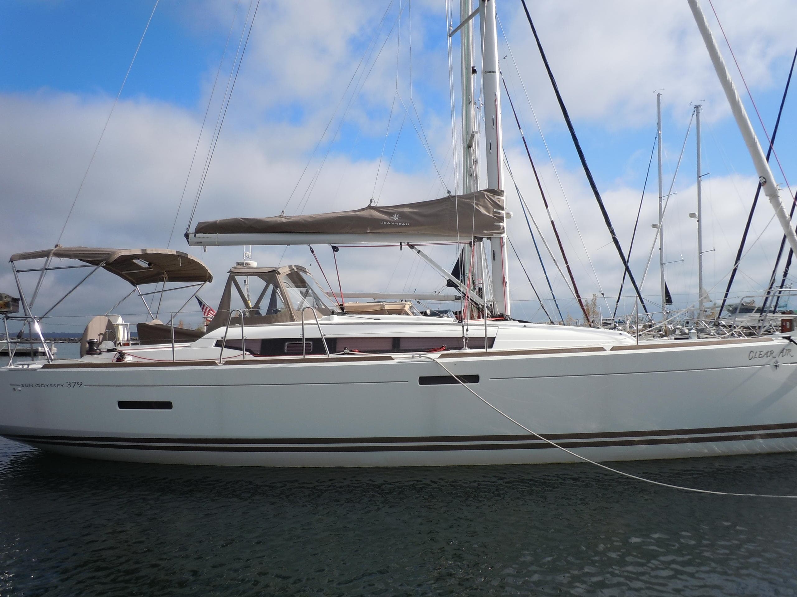 Sailing Adventures with Superior Charters' Clear Air