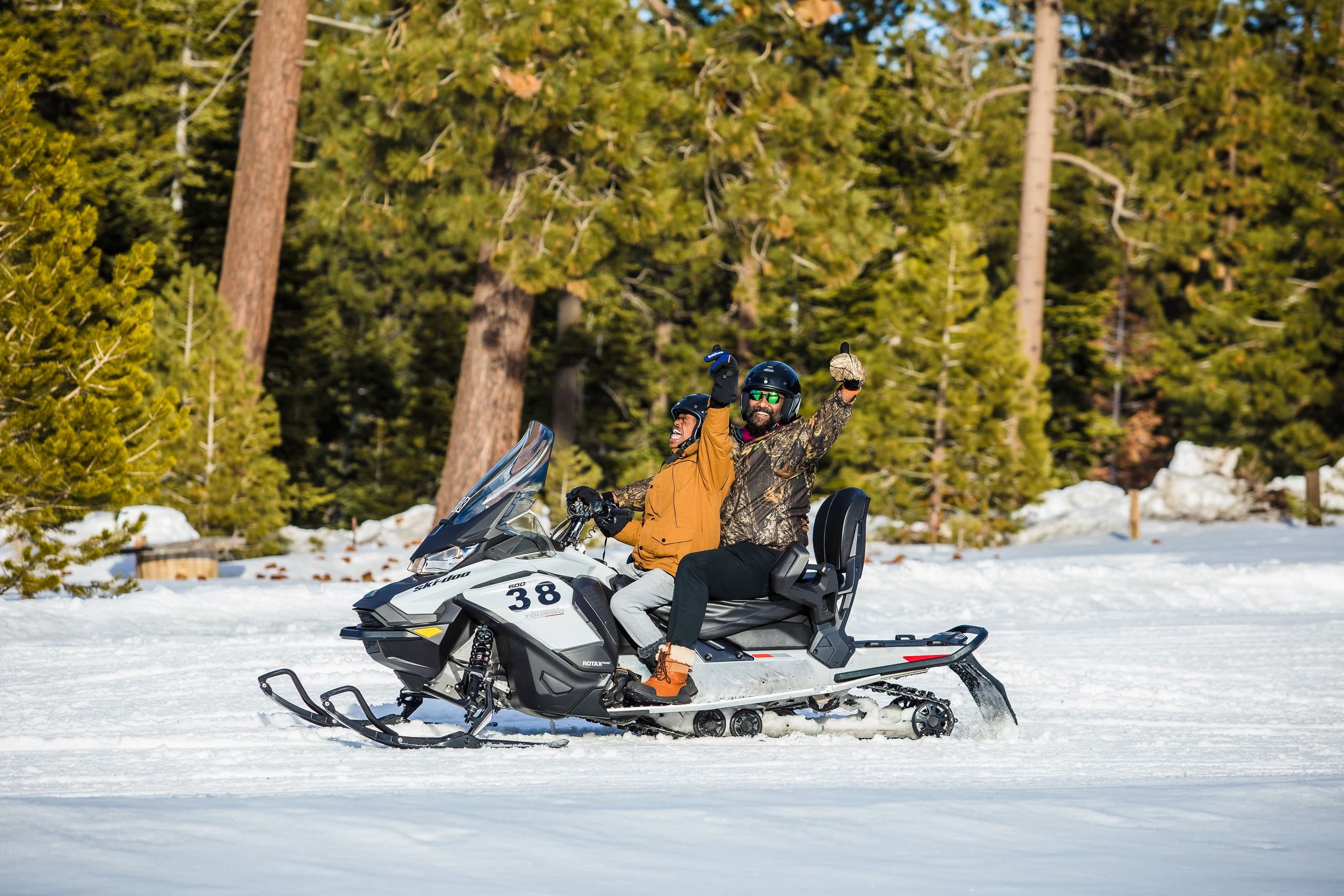 Snowmobile Rental Adventure in South Lake Tahoe