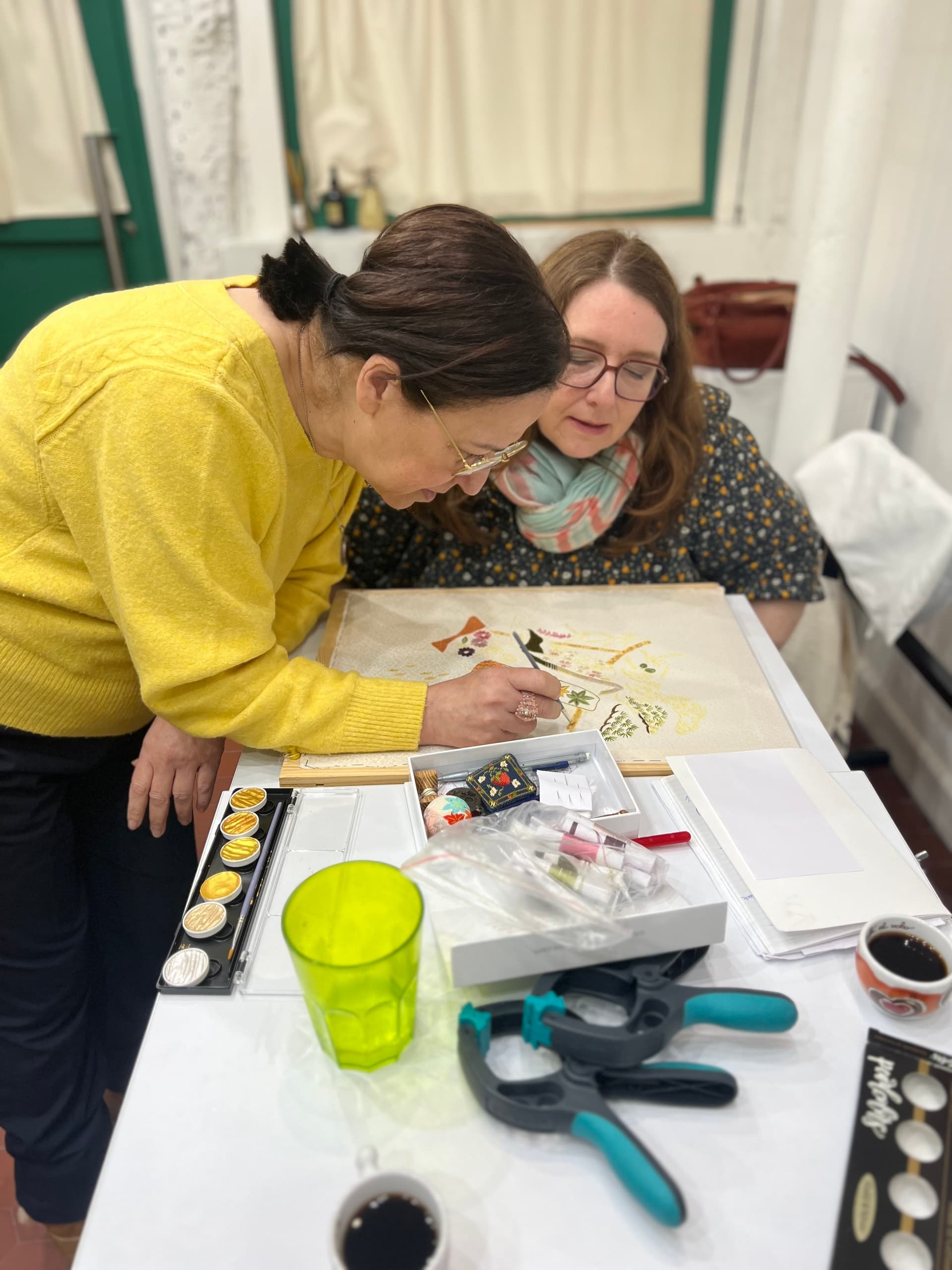 Japanese Embroidery Workshop at La Couture Brigade