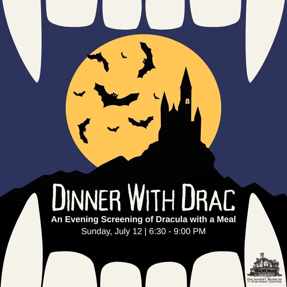 Dinner with Drac: Dracula Screening and Three-Course Feast at Dalnavert Museum Winnipeg