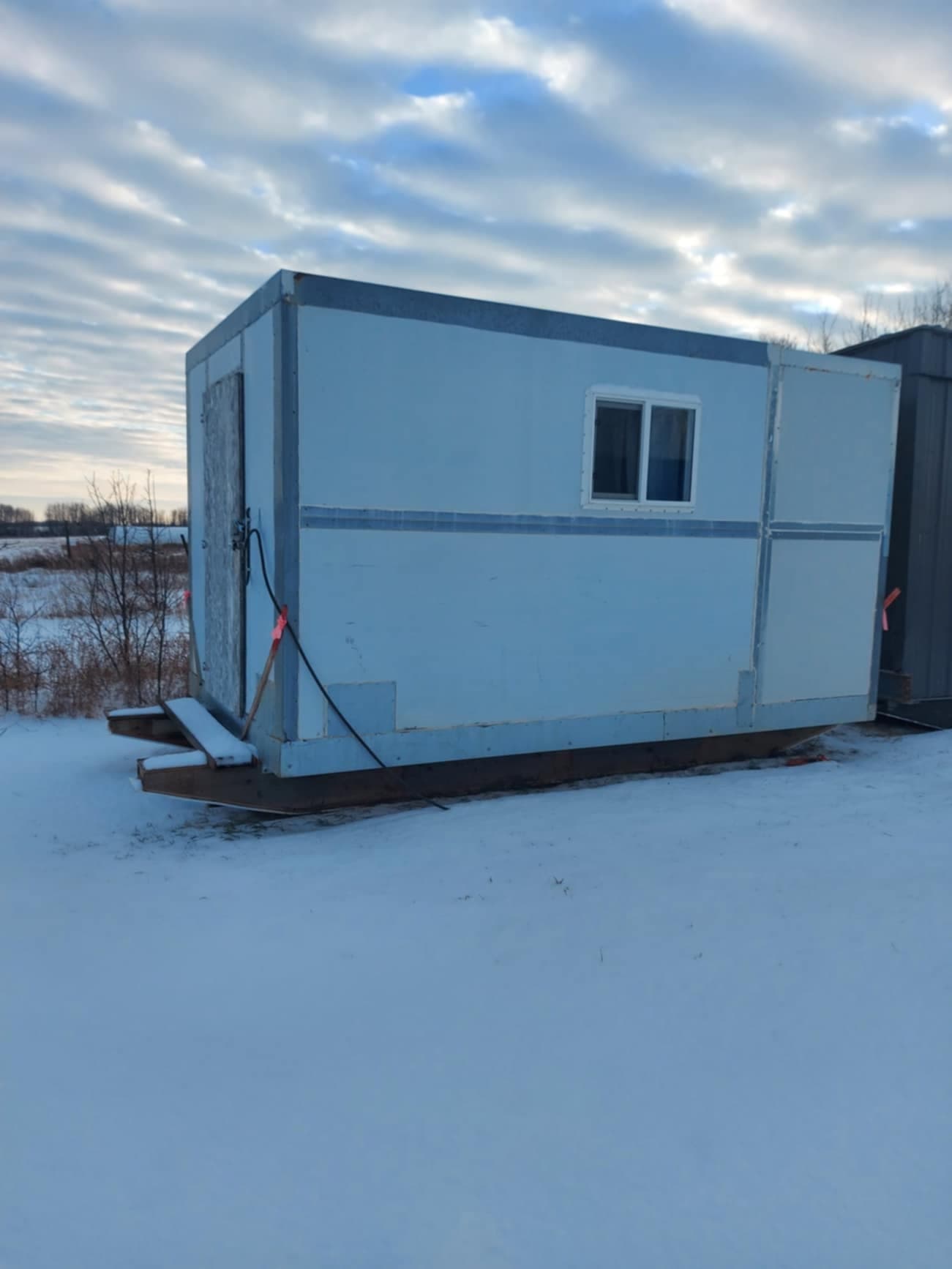 Ice Fishing Adventure at Shack 3 on Slave Lake: Cozy Winter Retreat in Kinuso, Alberta