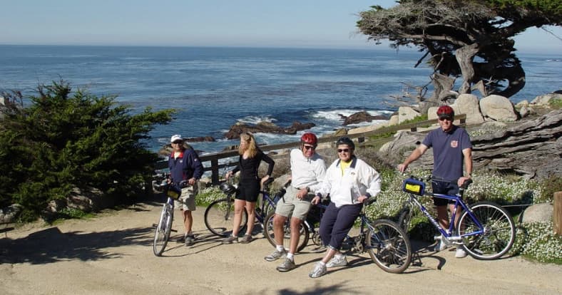 Coastal Bike Tour at Lovers Point in Pacific Grove