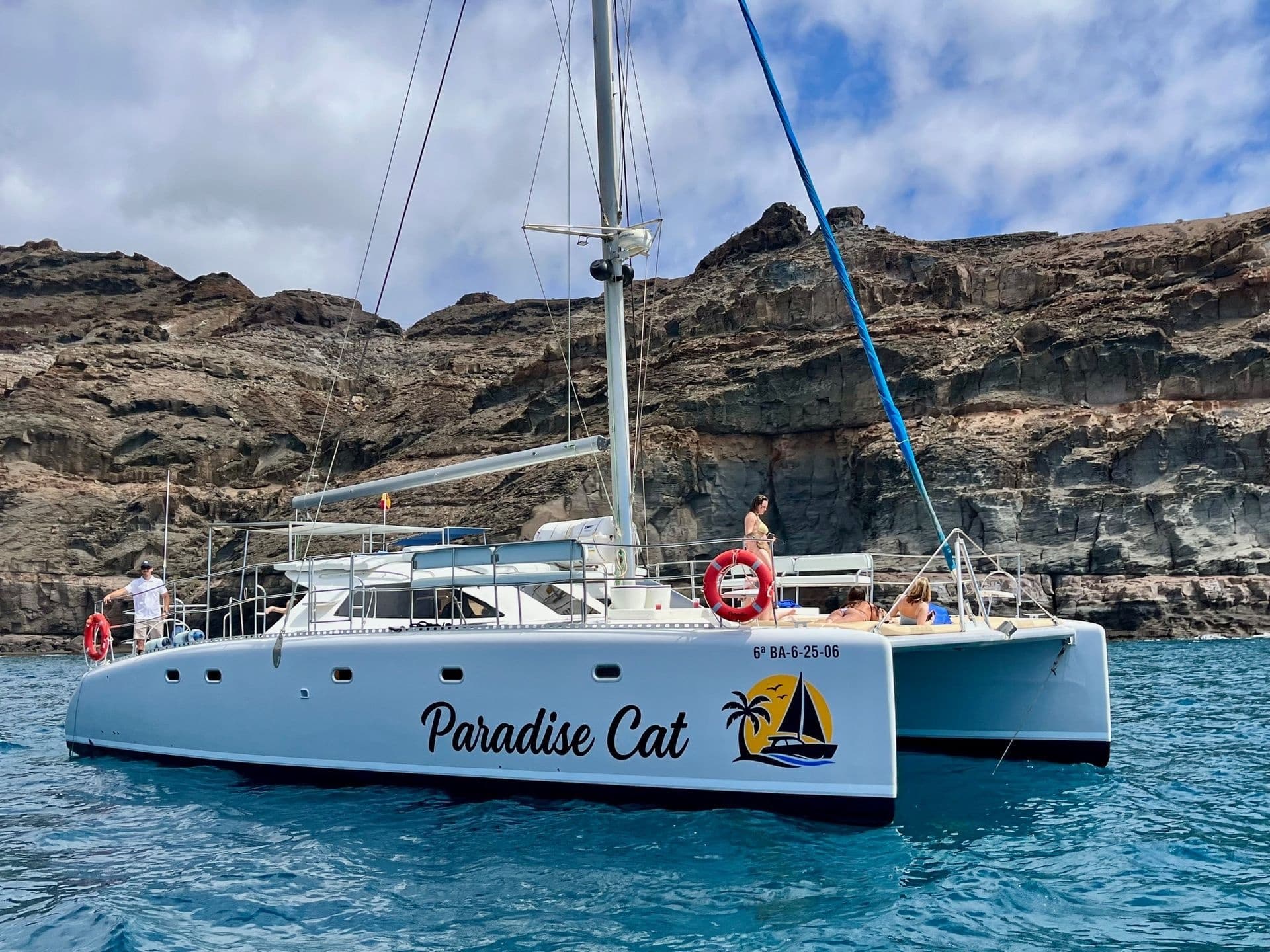 Half-Day Catamaran Cruise from Pasito Blanco — Snorkel, Paddleboard & Dolphin Watching in Gran Canaria