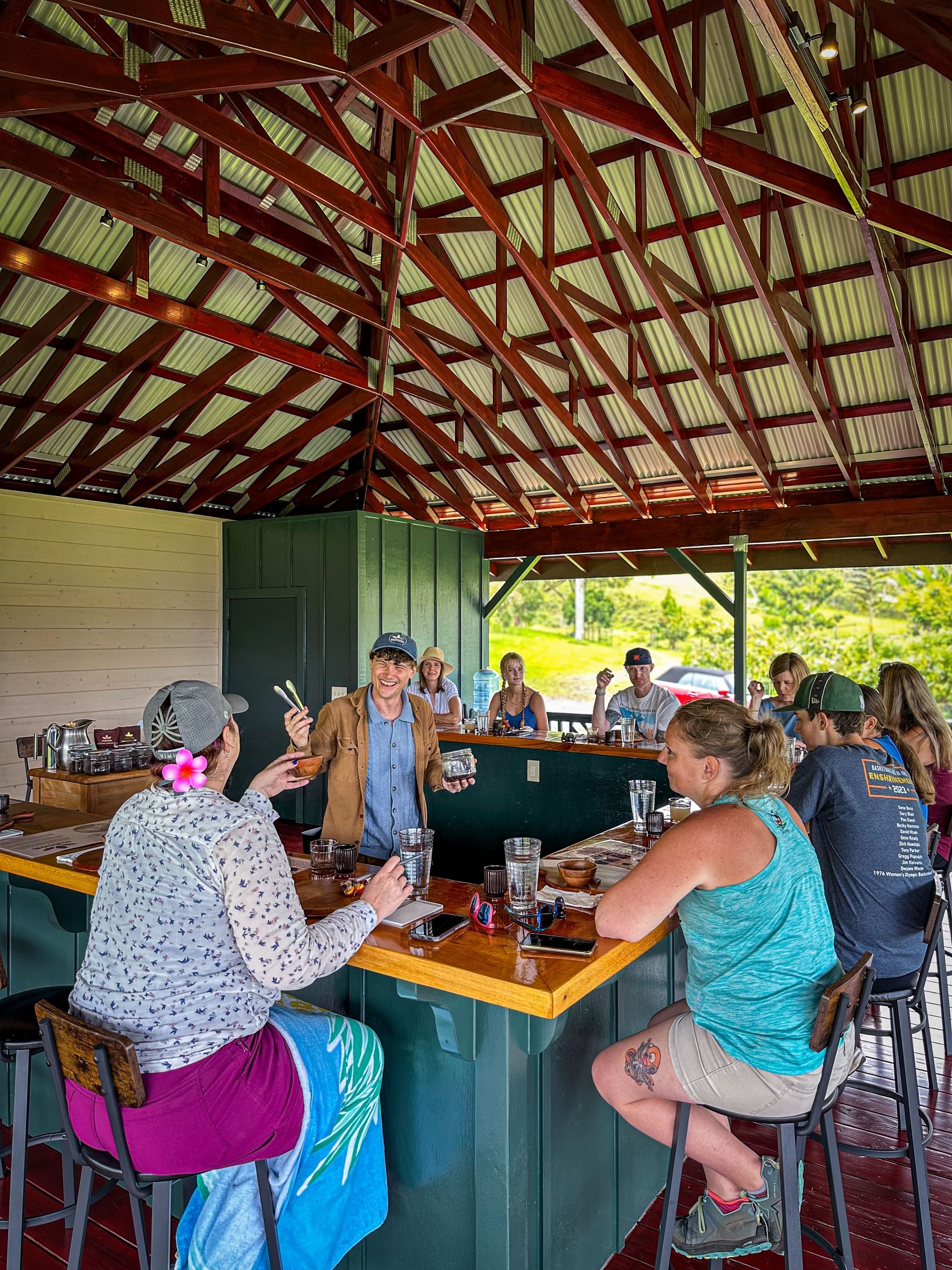 Hawaiian Craft Chocolate Tasting at Honoli'i Orchards