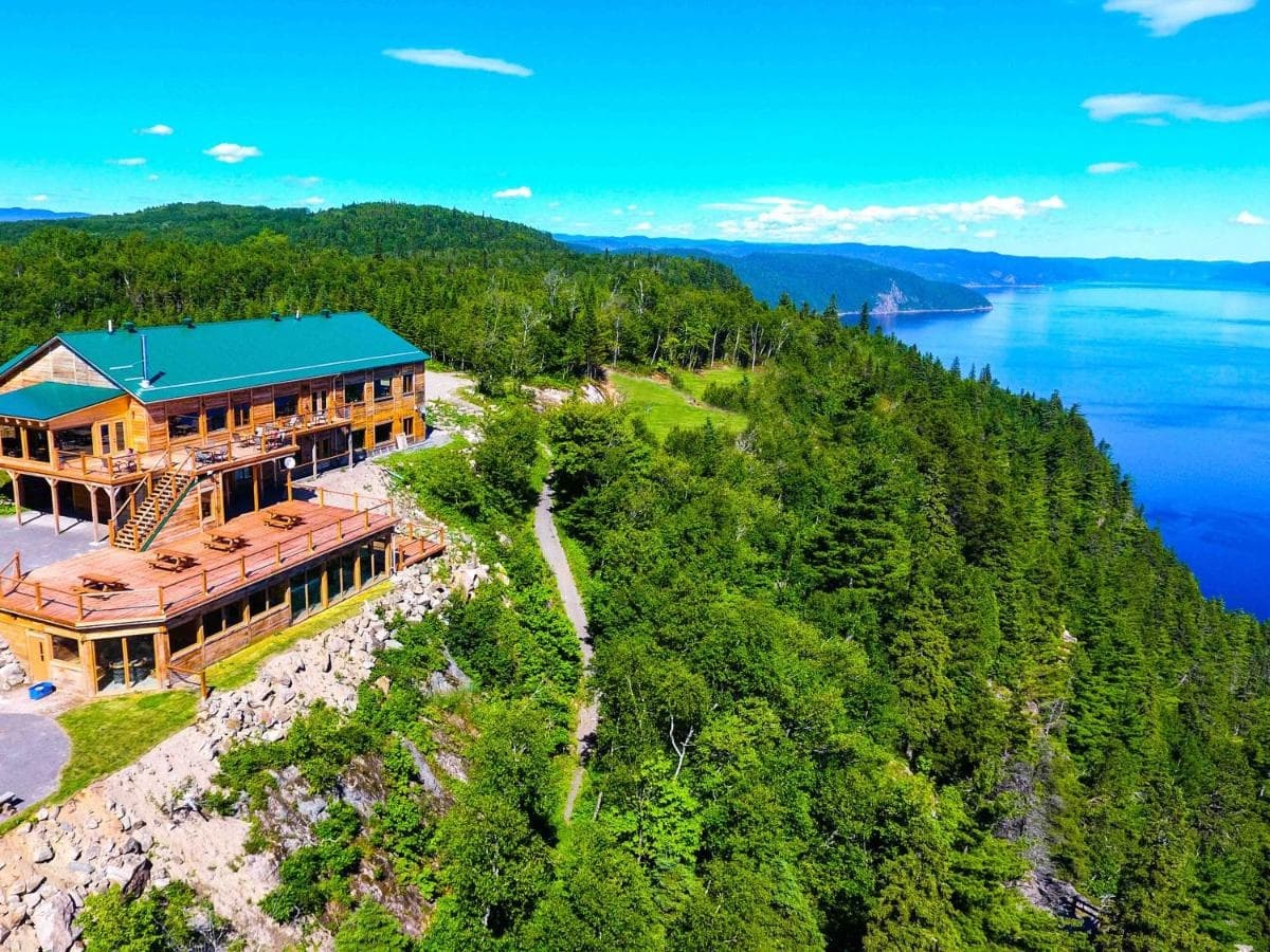Soar Above Saguenay Fjord: Helicopter Adventure & Scenic Stop at Cap au Leste