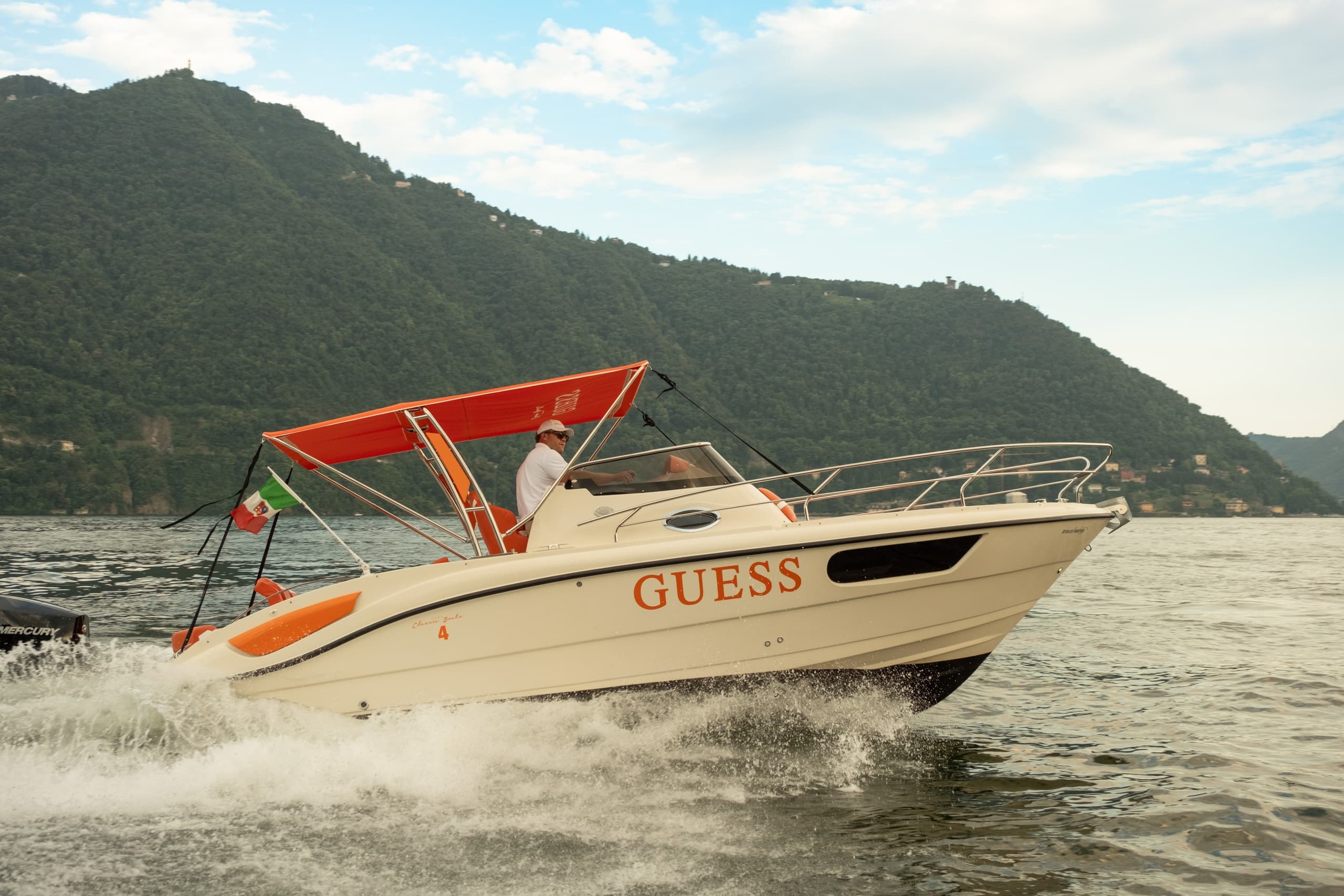 Lake Como Sunset Boat Tour by Como Classic Boats