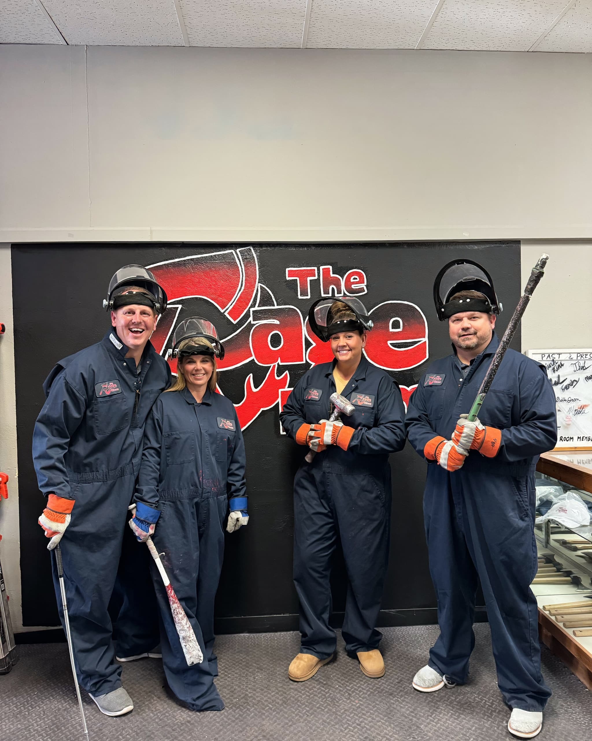 Cathartic Crew: Thrilling Rage Room & Axe Throwing in Springfield