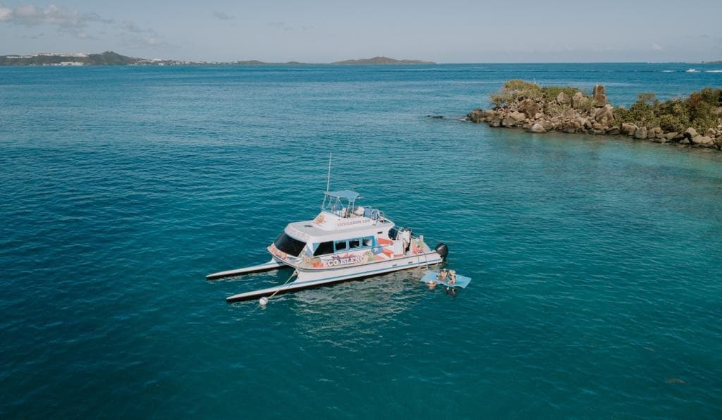 Eco Isleño Private Power Catamaran in Fajardo, Puerto Rico