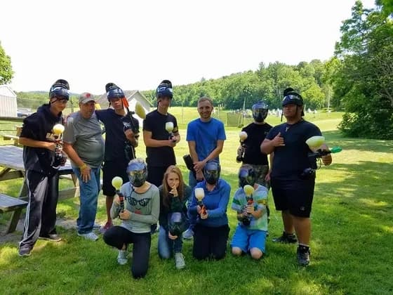 Land Adventures with Battlefield Paintball in Osseo, Wisconsin