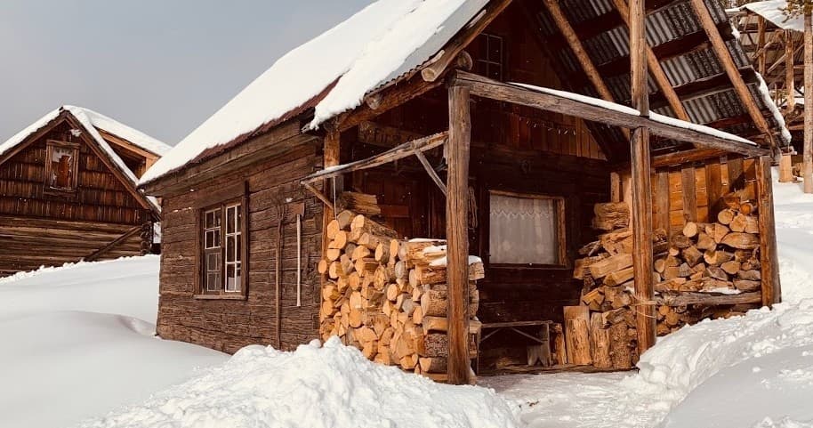Rustic Cabin Escape in McCall, Idaho at Burgdorf Hot Springs