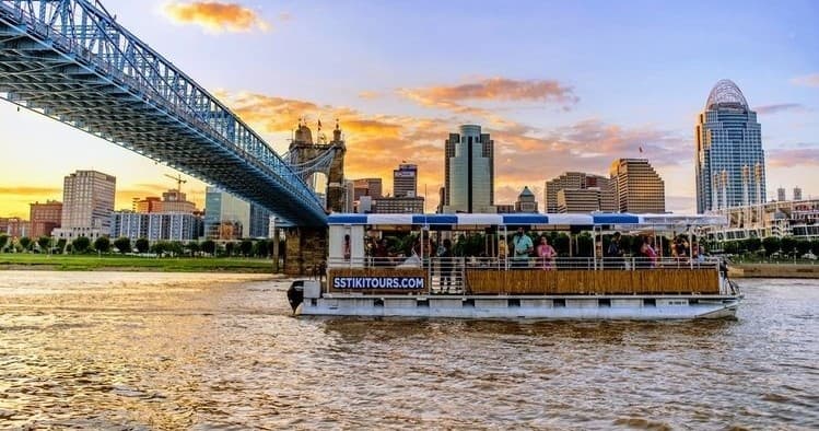 Private River Cruise with SS Tiki Tours in Newport, KY