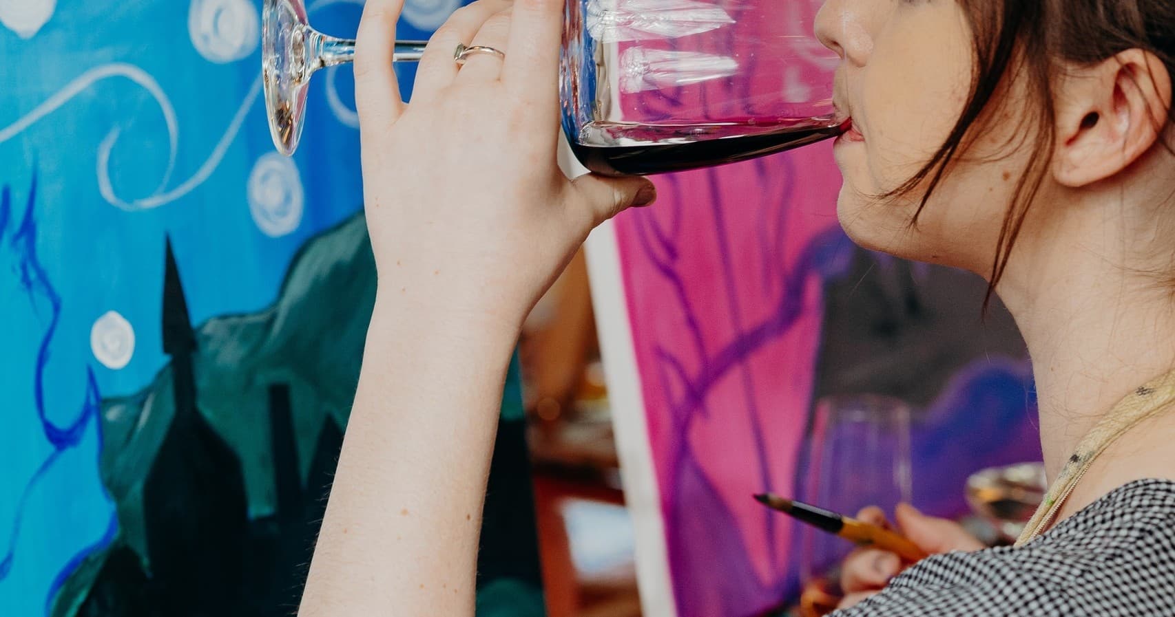 Cheap A$$ Tuesdays Paint-and-Sip in Surry Hills: BYO Drinks & Guided Canvas photo 2