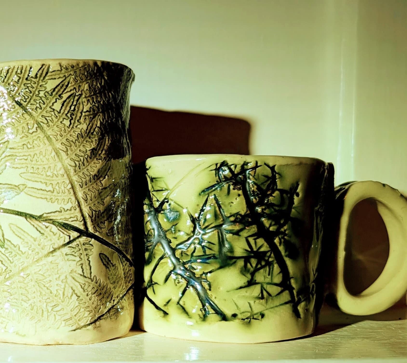 Make Natural-Print Embossed Tableware with Great Pottery Throwdown Finalist Dave Short in Broadway