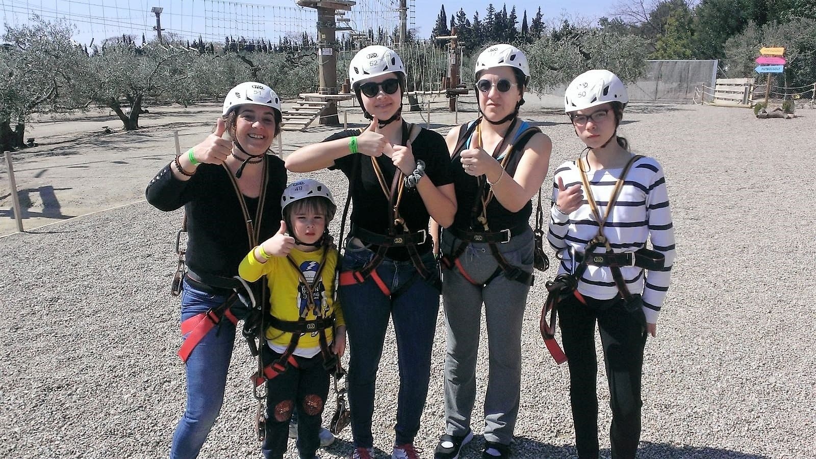 Family Aerial Adventure in Cambrils: Mini, Big & Super Jump Pack