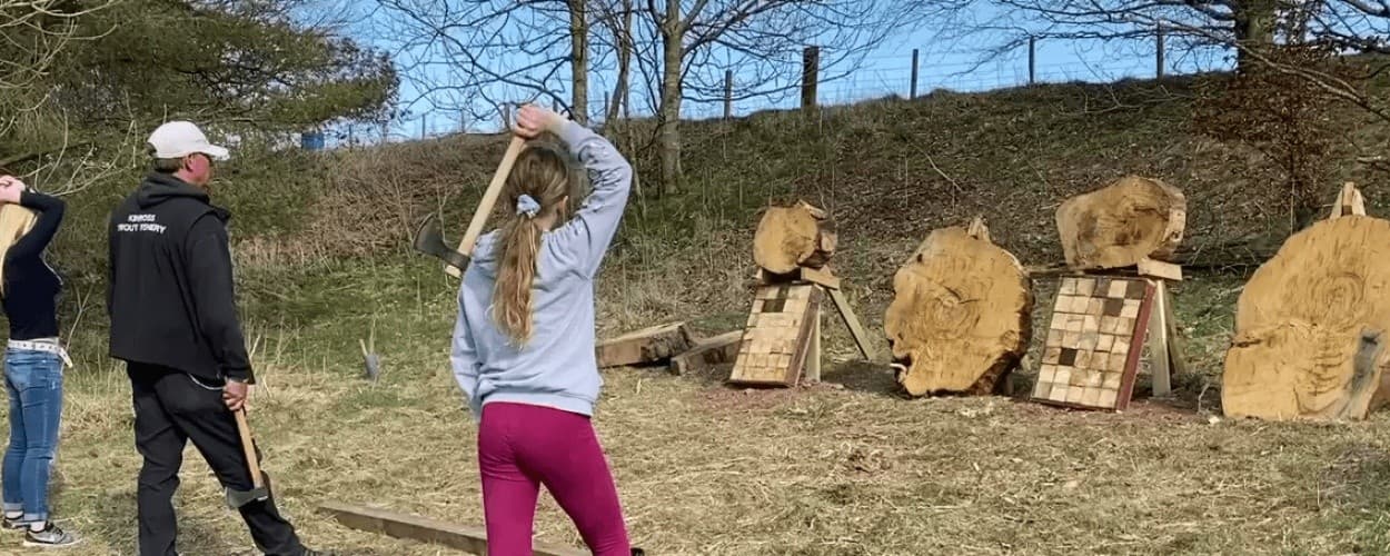 Two-Hour Target Session: Axe Throwing, Archery, Air Rifle & Crossbow in Kinross