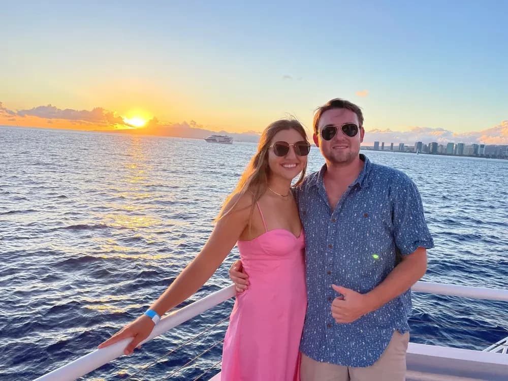 Waikiki Sunset Dinner Cruise: Magical Sunset and Fireworks Dinner Cruise in Honolulu photo 1