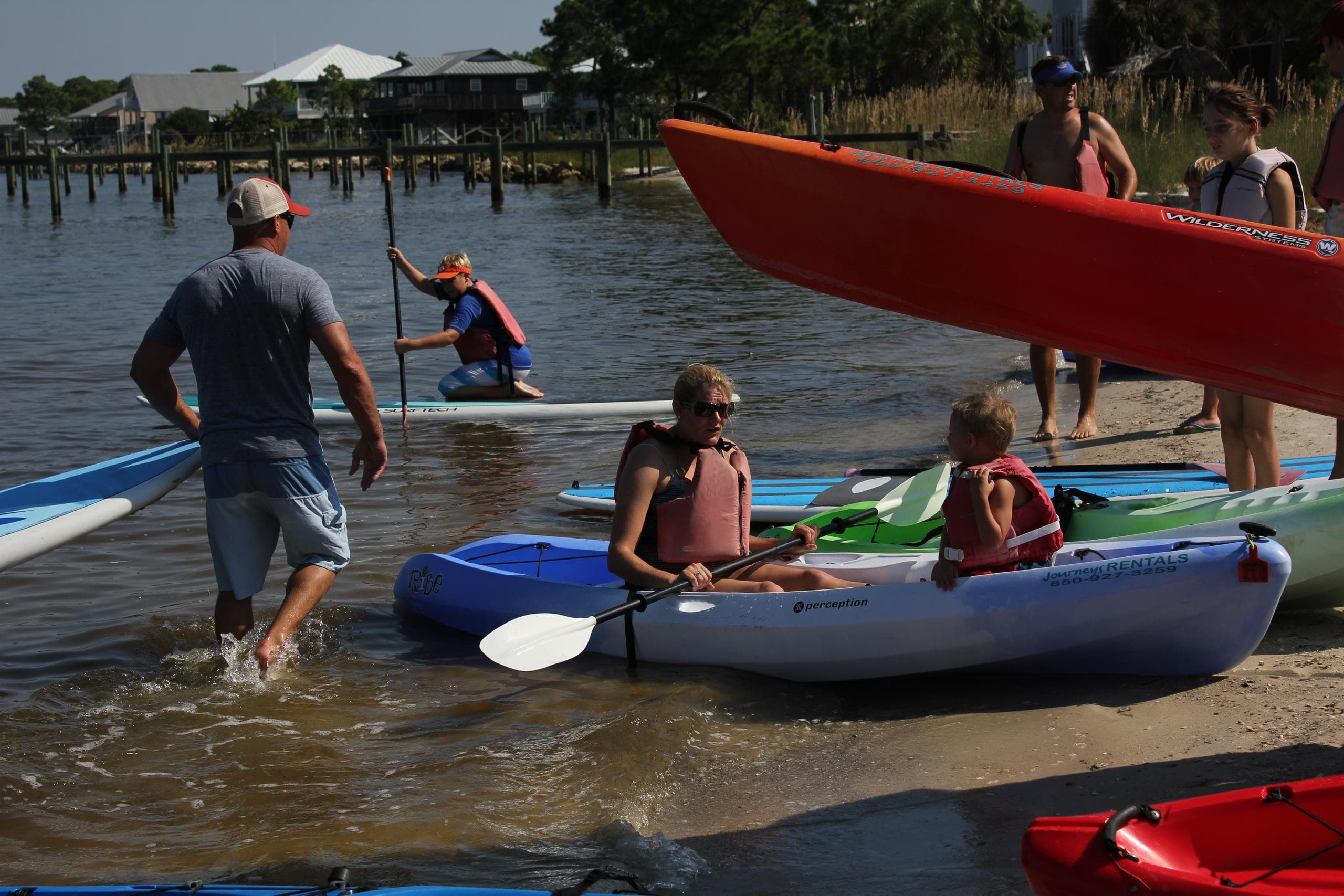 Kayak & SUP Rentals at Journeys of St. George Island