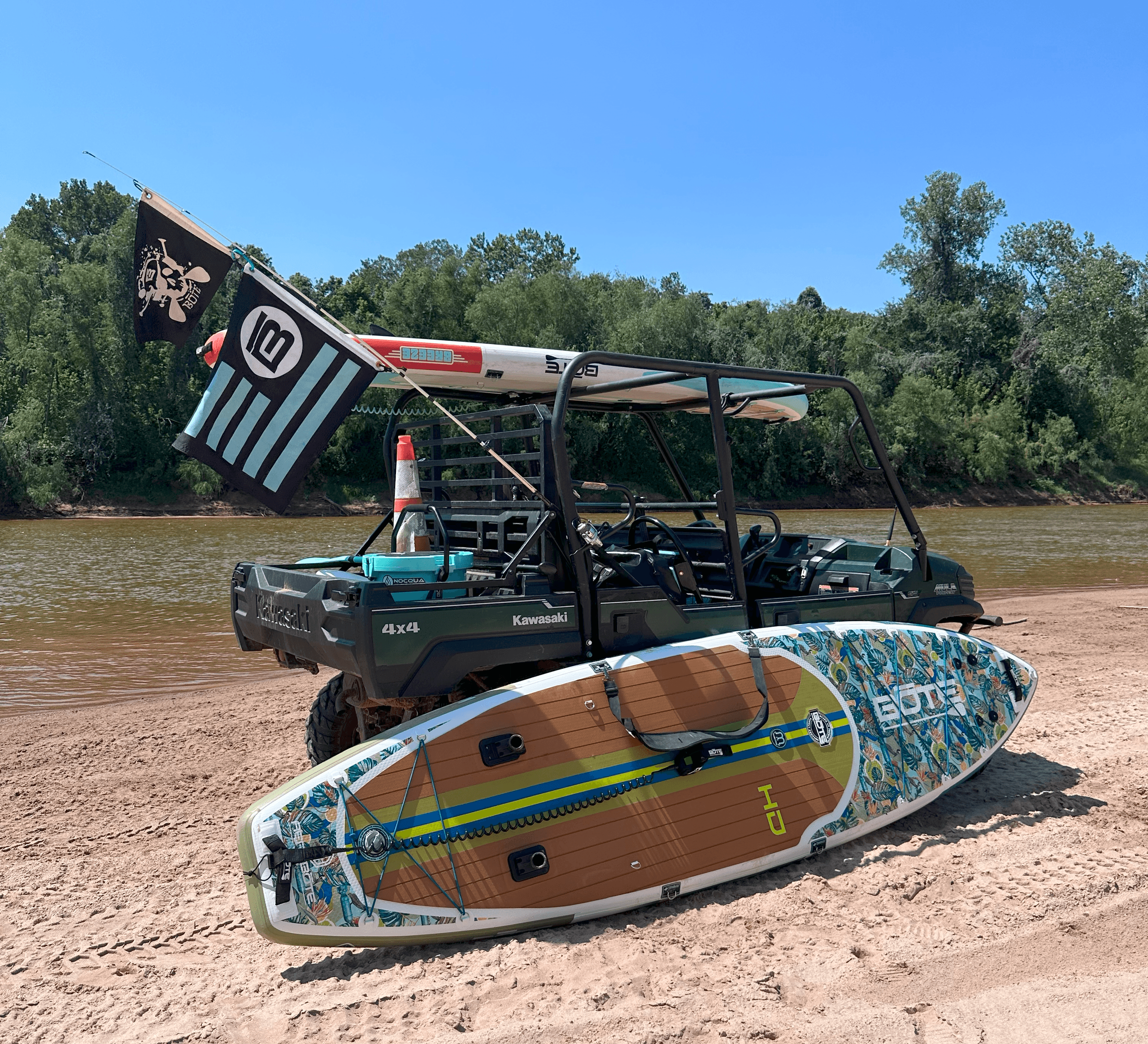 Explore The Sandbar: Paddleboarding on Texas' Red River