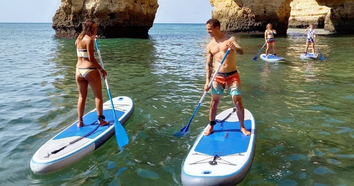 Stand-Up Paddleboarding with Albufeira Surf & SUP in Faro