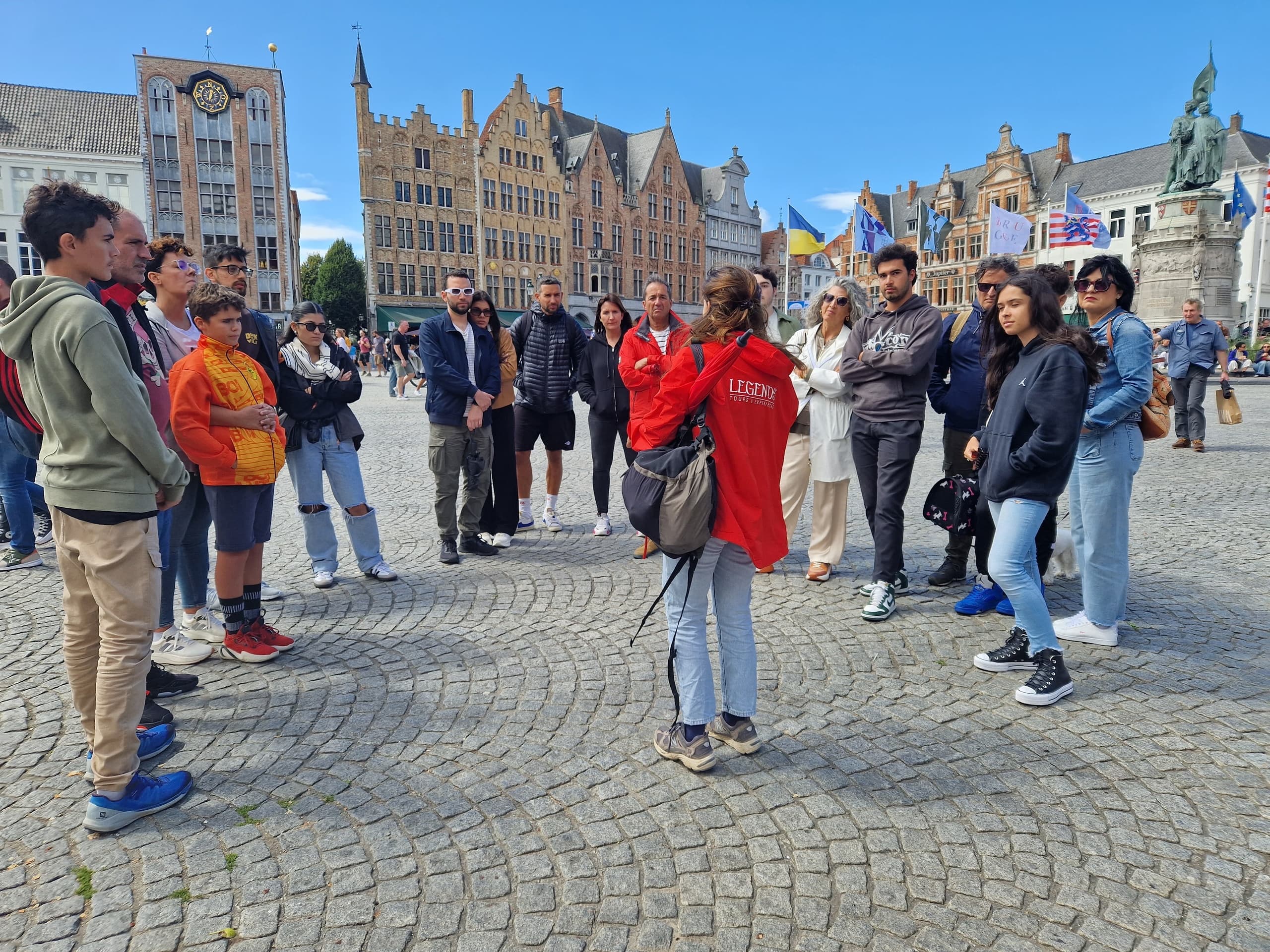 Historical Walking Tour in Bruges with Legends Tours