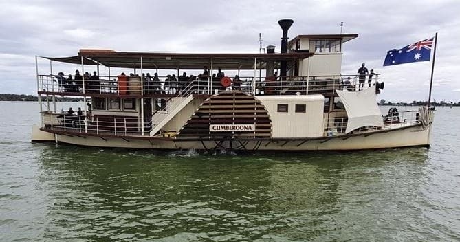 Water Activities & PS Cumberoona: Lake Mulwala Adventure