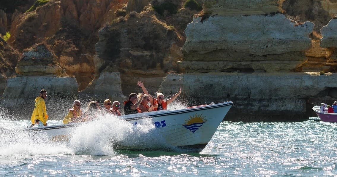 Explore Ponta da Piedade: One-Hour Boat Tour to Lagos Sea Caves photo 1