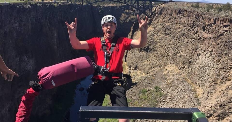 Bungee Jump at Central Oregon Bungee Adventures, Terrebonne