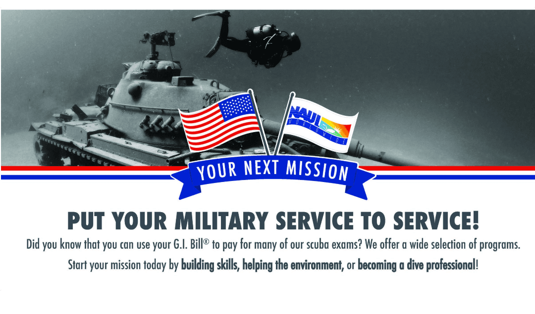 NAUI GI Bill Certification with Island Divers Cozumel