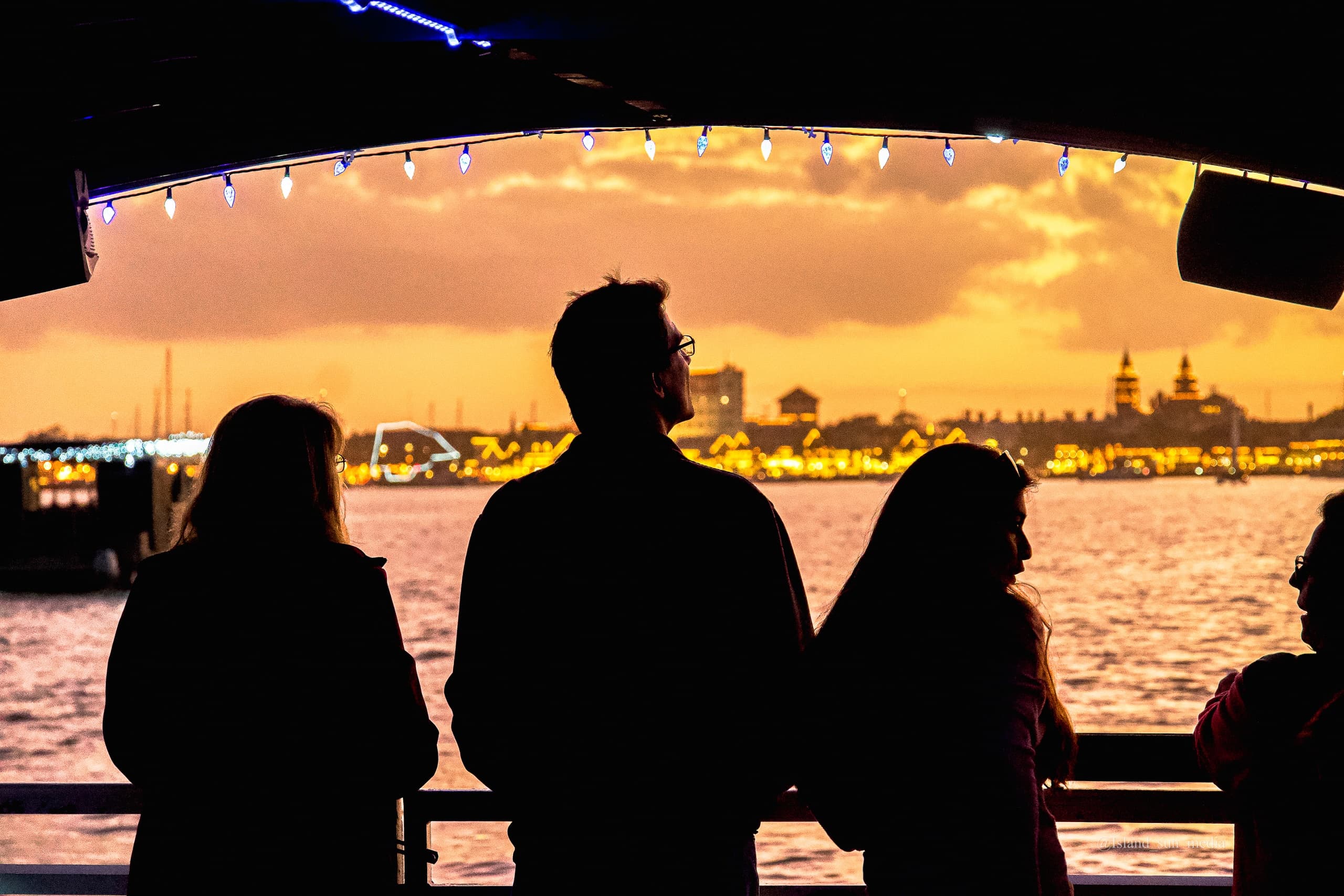 Magical Nights of Lights Cruise in St. Augustine Aboard Island Breeze