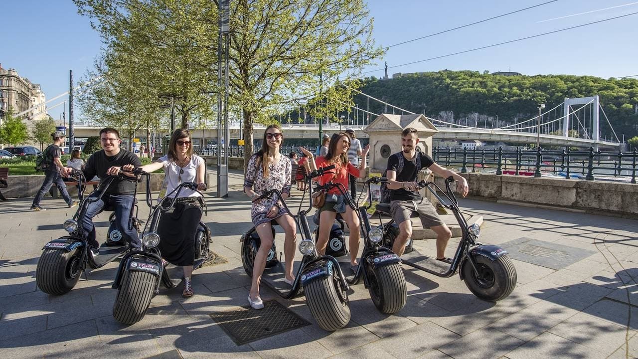 Electric Scooter Tour in Budapest with E-Magine Tours