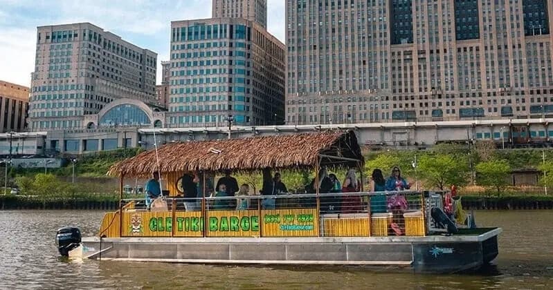 Big Kahuna Private Cruise — 2-Hour Tiki Barge on Cleveland's Cuyahoga River