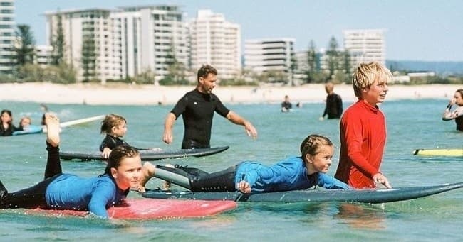 Salty Groms Kids Surf Program at Kirra Point Surf School