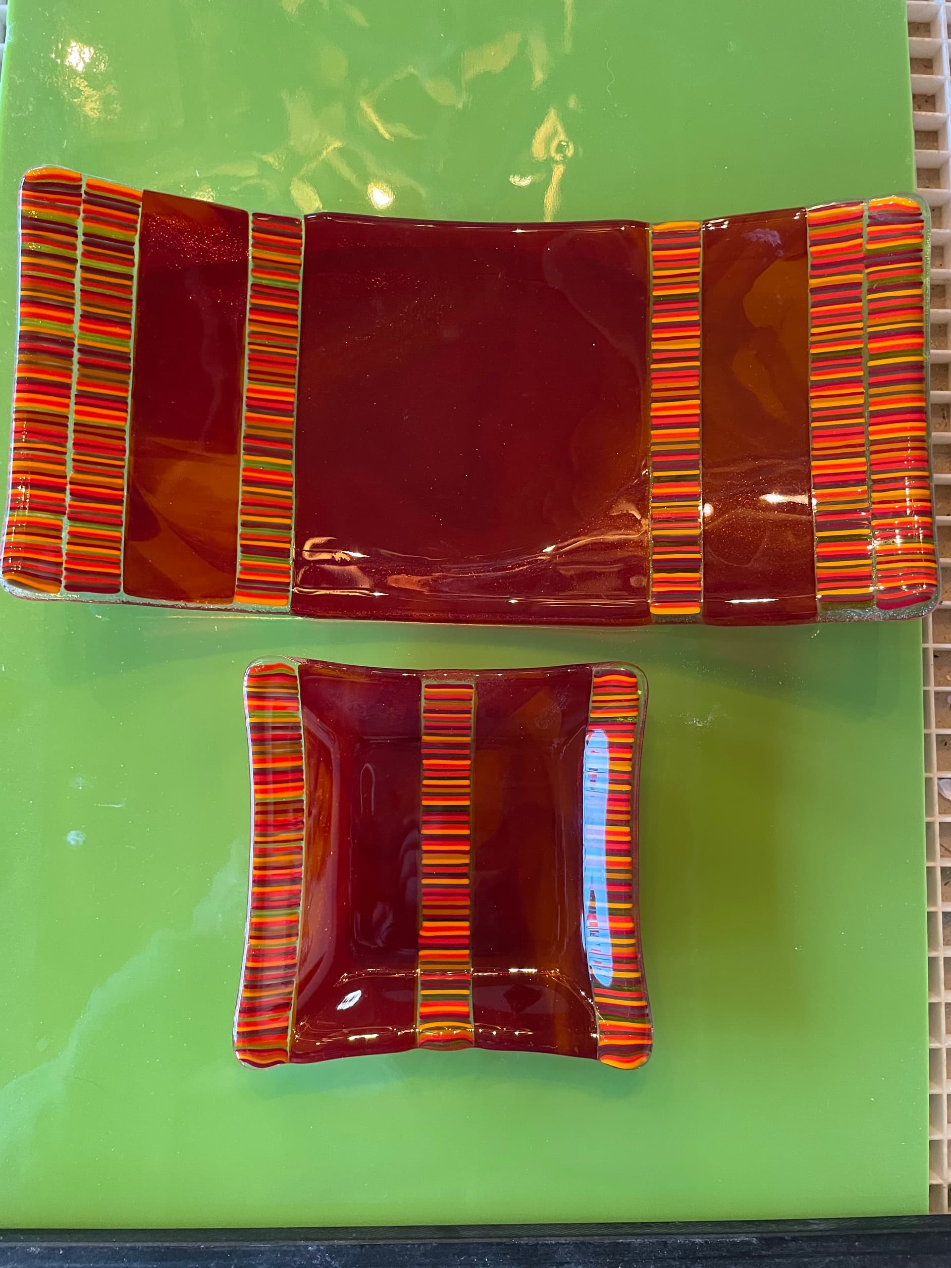 Couples Glass Fusion Workshop in Granby — Lonesome Stone Pottery Date Night