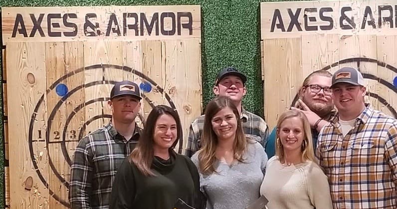 Experience Glow-in-the-Dark Axe Throwing: Fayetteville’s Urban Adventure