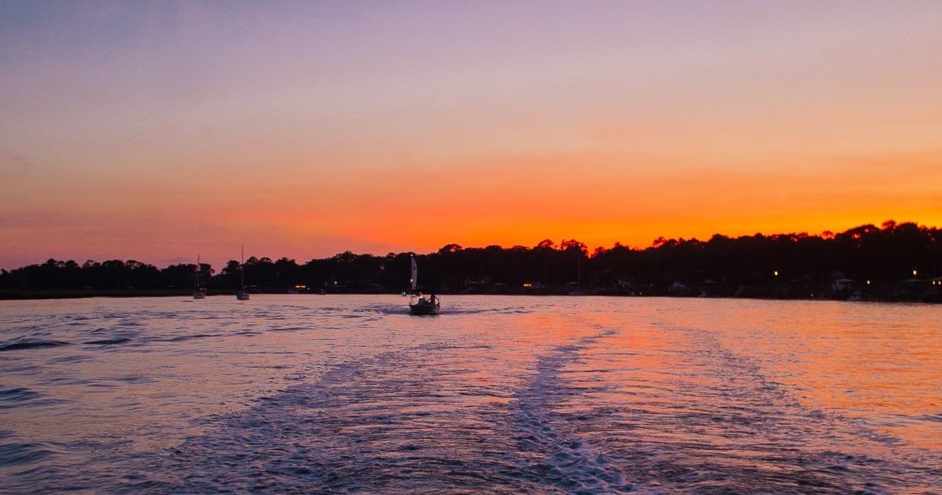 Private Sunset Cruise Aboard Bonjour — Savannah Harbor Charter photo 4