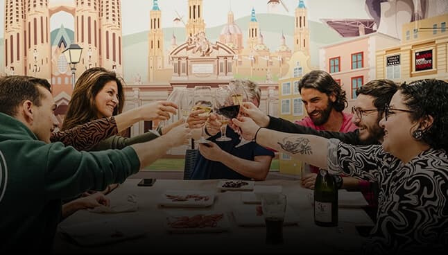 Gourmet Food & Wine Experience with Jamón in Spain