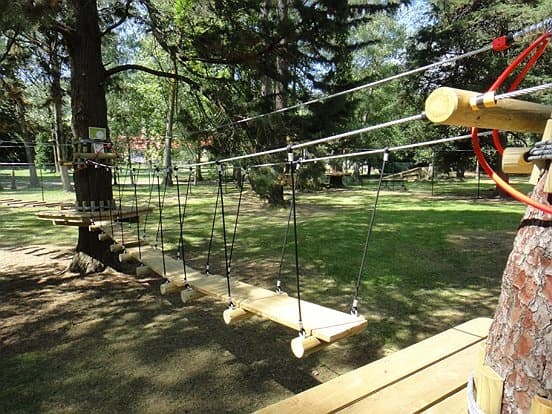 Kids' Adventure Circuit at Alceda Aventura in Cantabria