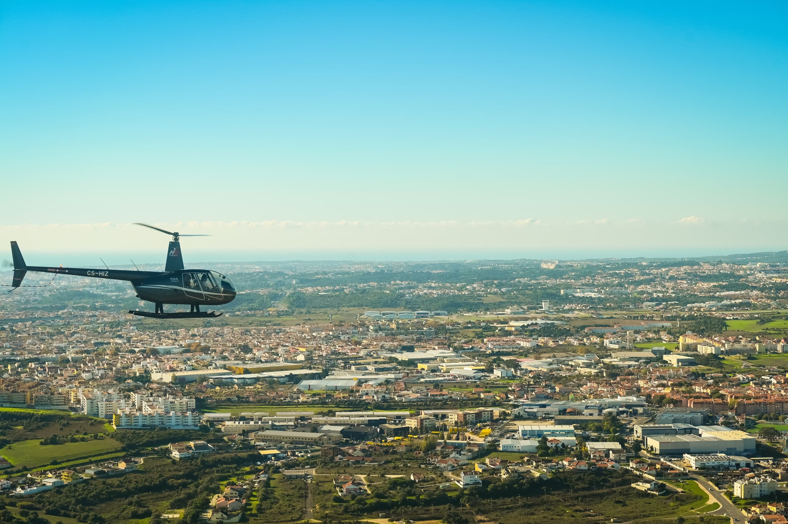 Helicopter Romance: Lisbon to Adega Mãe Private Flight and Wine Lunch