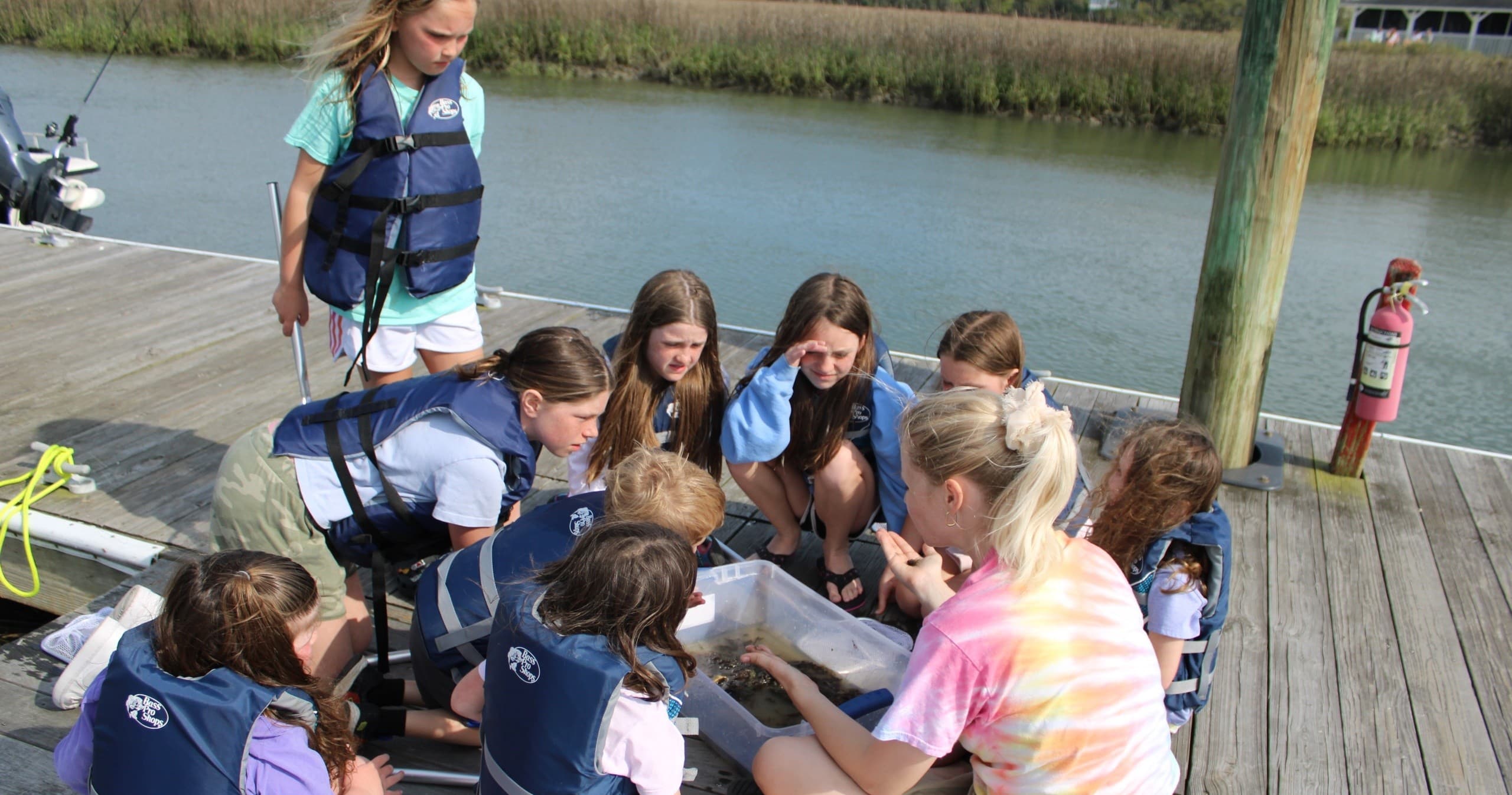 Water Activities at Fripp Island Marina - Dock Discovery