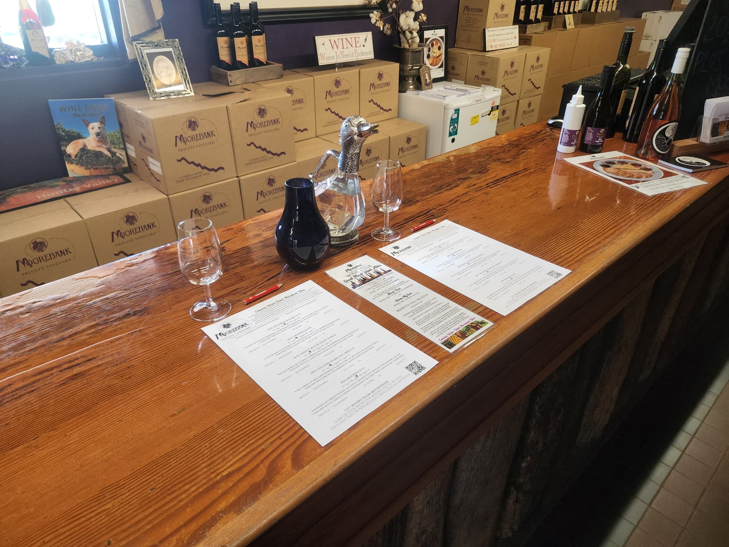 Wine Tasting Adventures at Moorebank Vineyard Cellar Door