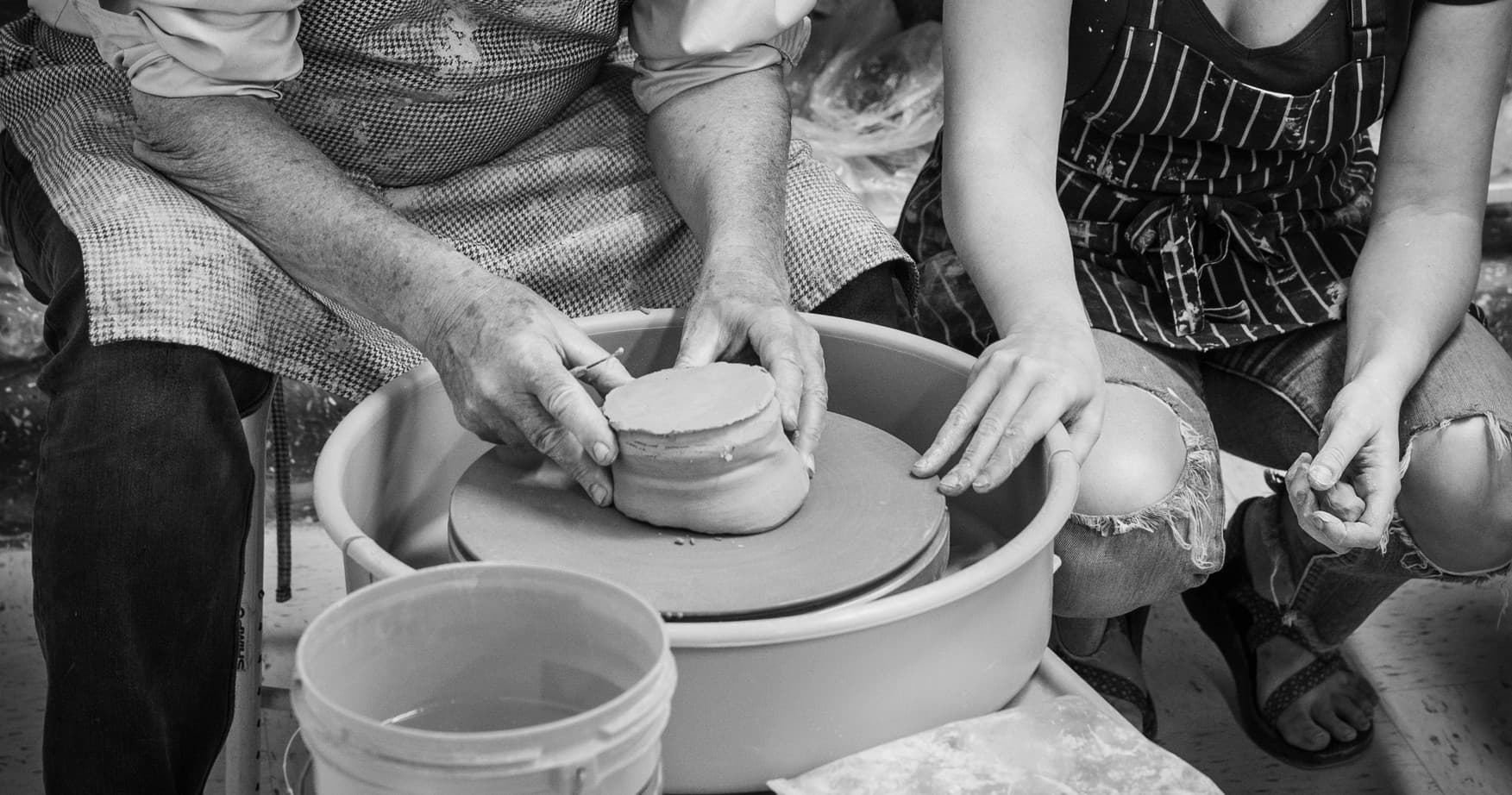 Wheelthrowing 101: Evening Pottery Class at Black Hound Studio (Waitlist)
