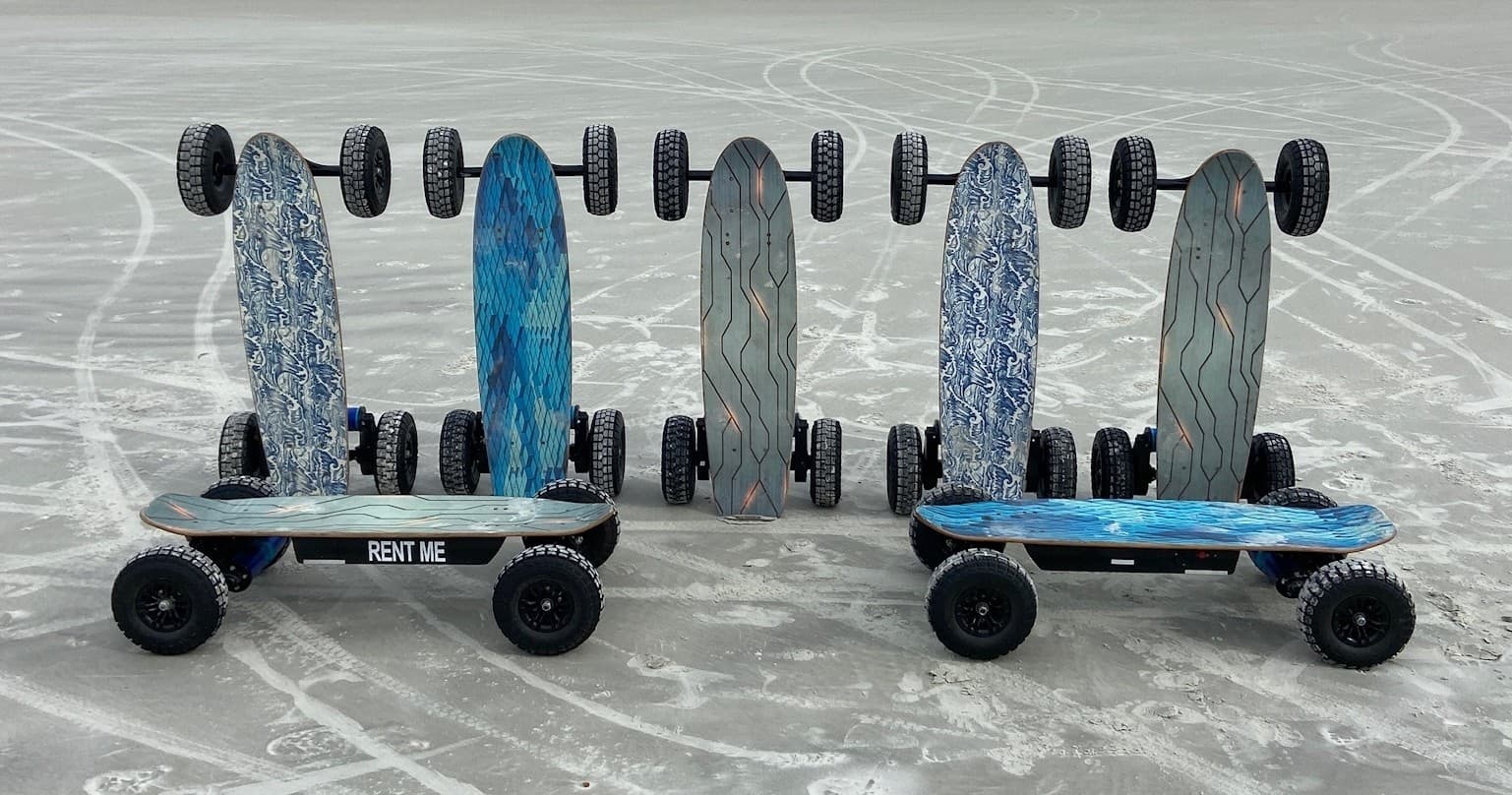 Explore St. Augustine’s Coastline on SandSurfer E-Skate Tours