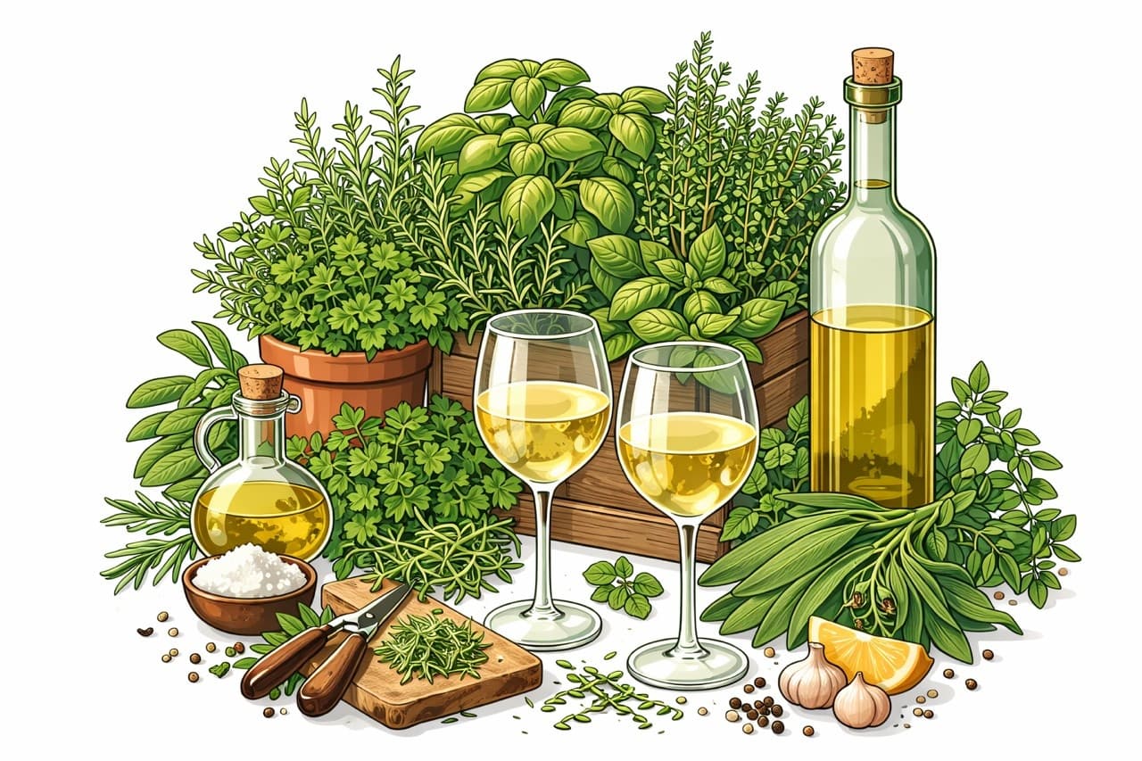 Herb and Wine Trail: Ohio Winery Tastings with Take-Home Herbs