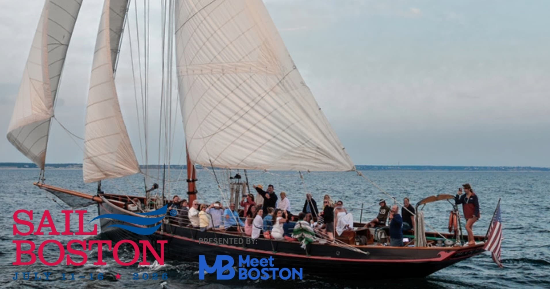 Parade of Sail on the 1874 Cutter Bloodhound: Sail Boston 2026 Small-Group Experience