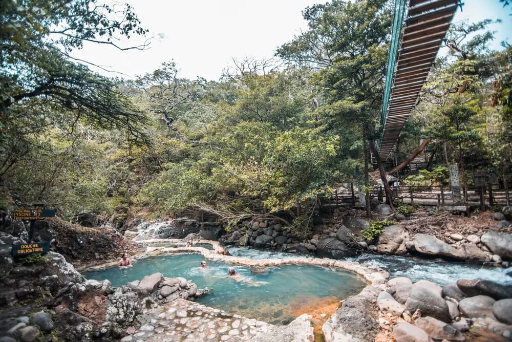 Soak and Mud at Río Negro Hot Springs — Geothermal Pools Near Rincón de la Vieja