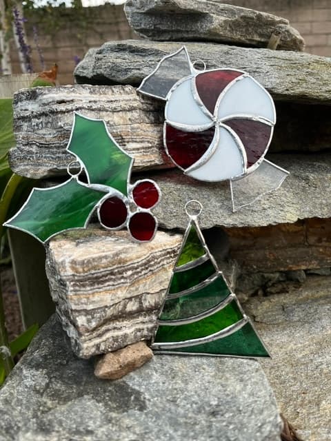 Handmade Holiday: Stained Glass Christmas Ornaments Workshop in Westlake Village photo 1