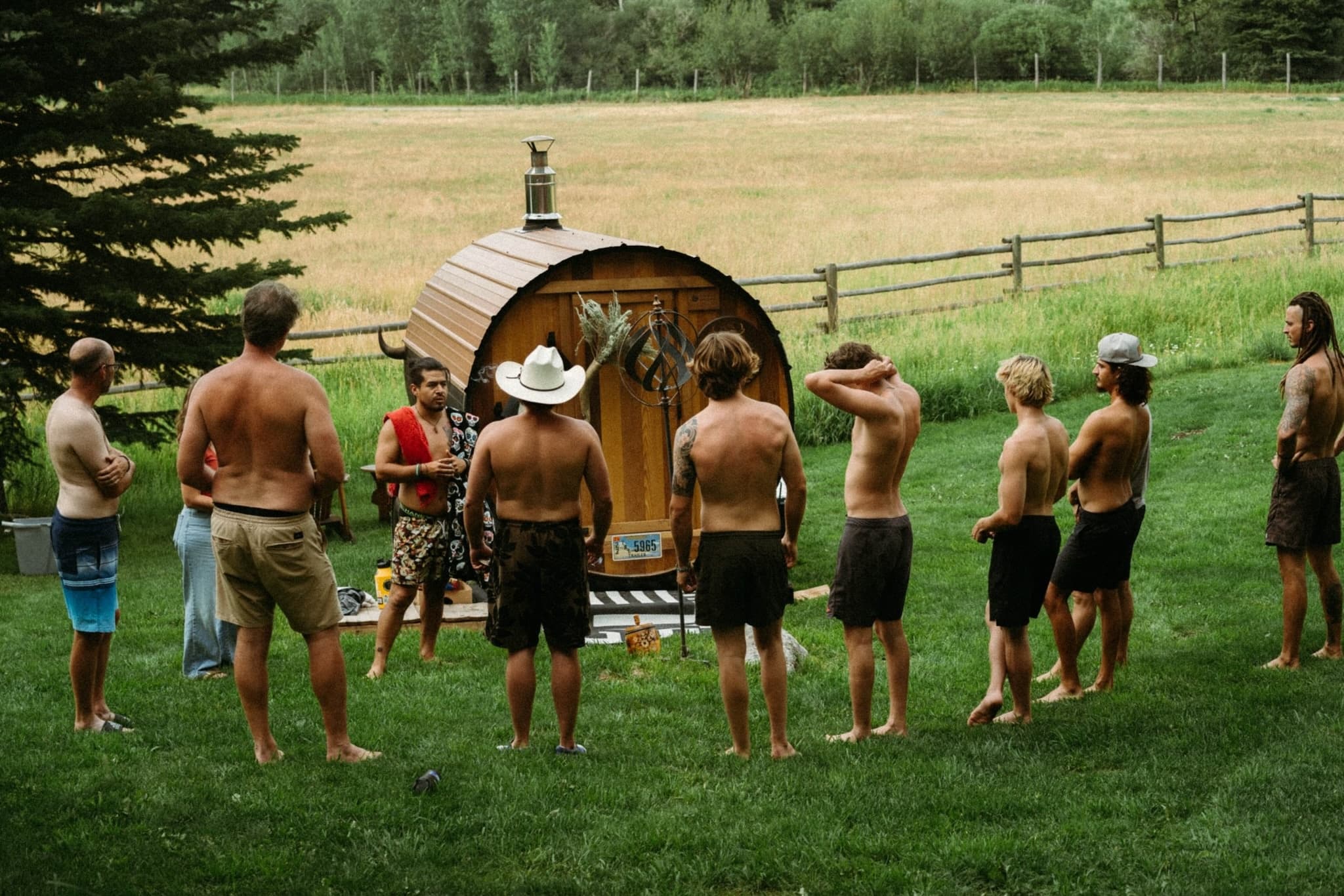 Heat and Herbs: The Aufguss Sauna Ritual in Sharon, Wisconsin