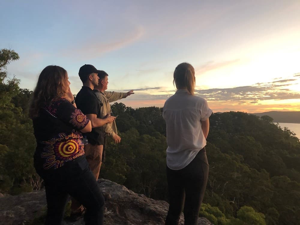 Men's Group with Girri Girra Aboriginal Experiences in Wamberal