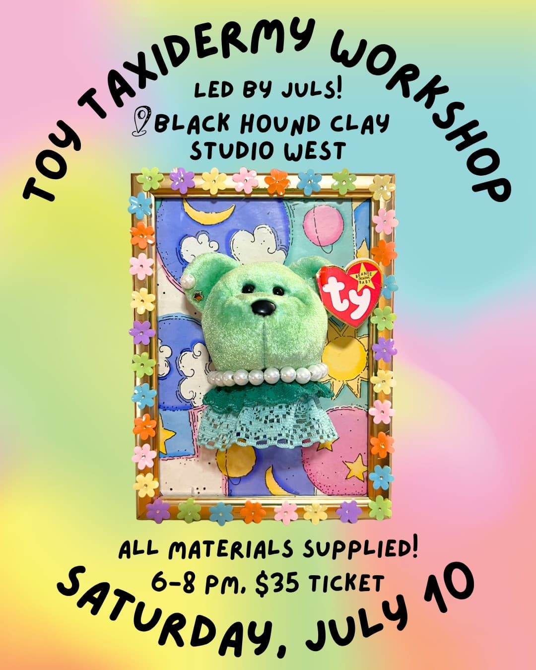 Toy Taxidermy Workshop in Philadelphia: Upcycle Stuffed Animals with Juls Cheresko photo 1